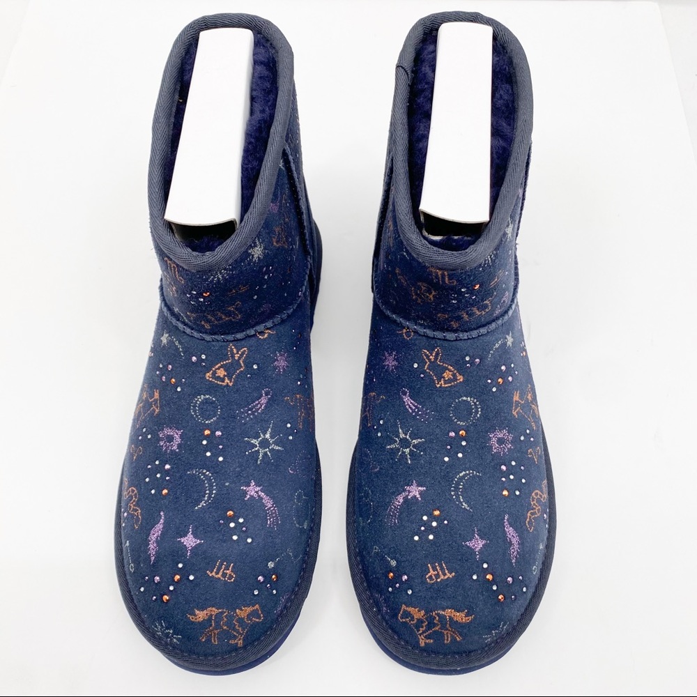 UGG Classic MINI Zodiac Boots Color Starry Night - Picture 5 of 16